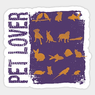 Pet lover Sticker